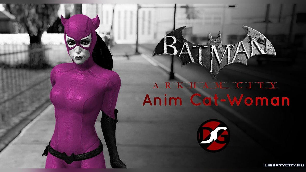 Скачать Anim Cat-Woman (v1.0) для GTA San Andreas