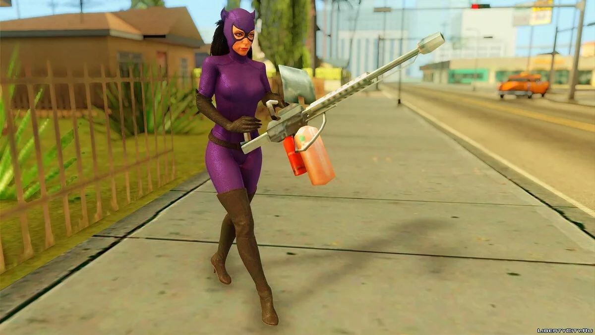Anim Cat-Woman (v1.0) / GTA San Andreas