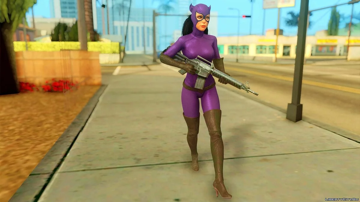 Anim Cat-Woman (v1.0) / GTA San Andreas