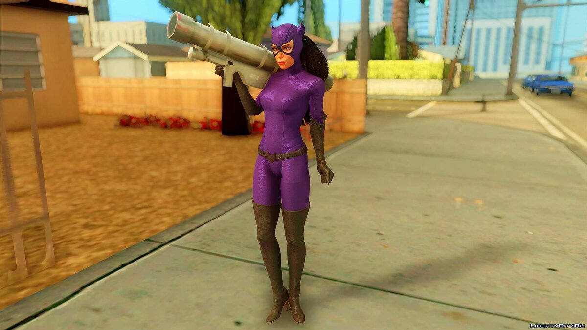 Скачать Anim Cat-Woman (v1.0) для GTA San Andreas