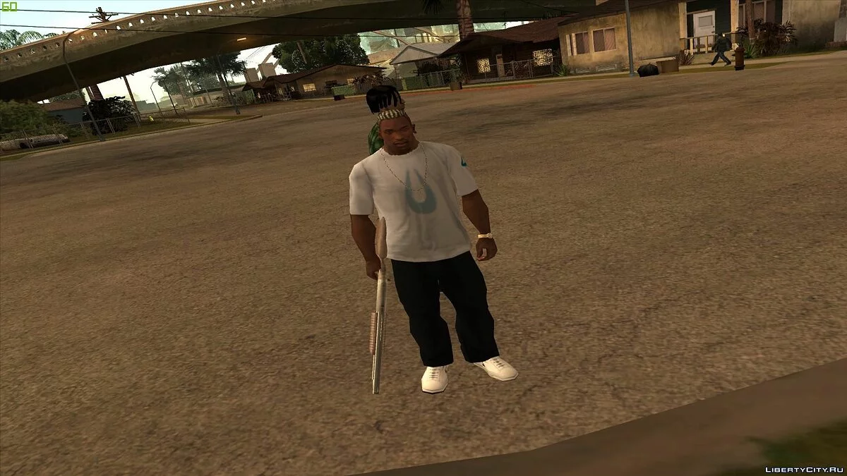 Heavy Weapons In One Hand Mod / GTA San Andreas
