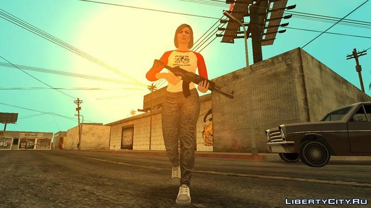 Финальная версия оригинальных анимаций GTA 5 Online для GTA SA / GTA San Andreas