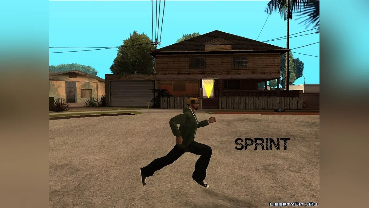 Анимации из GTA 4 + стиль рэпера V2 / GTA San Andreas
