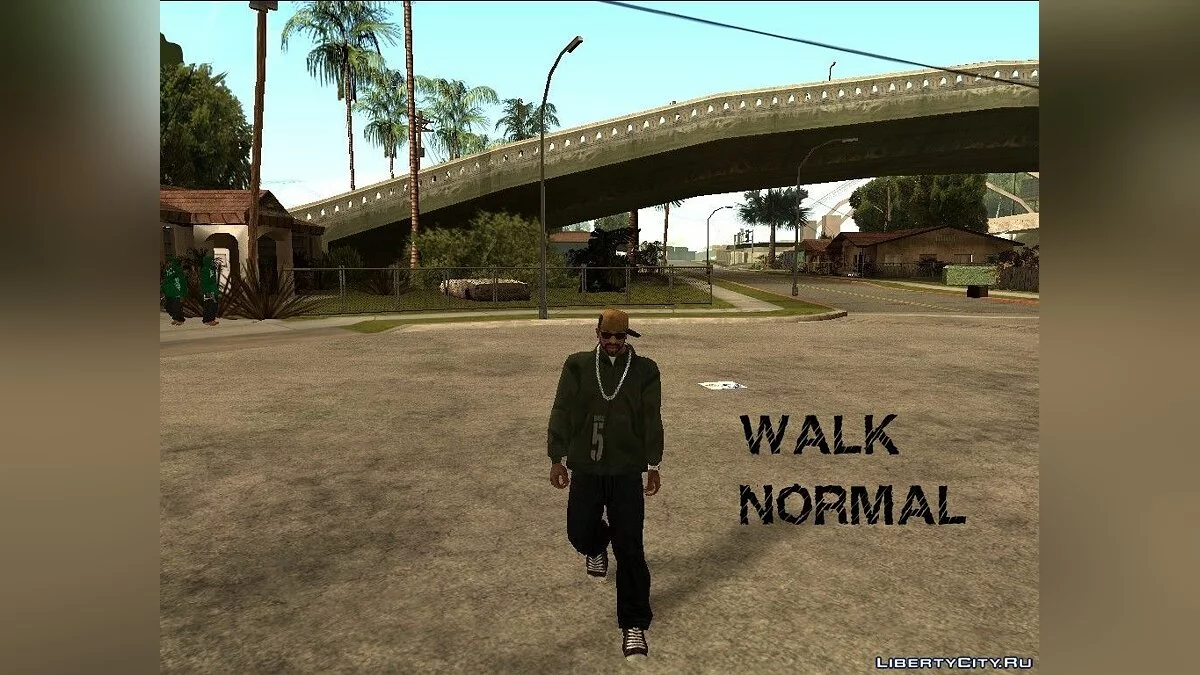 Анимации из GTA 4 + стиль рэпера V2 / GTA San Andreas
