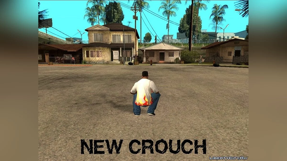 Анимации из GTA 4 + стиль рэпера V2 / GTA San Andreas