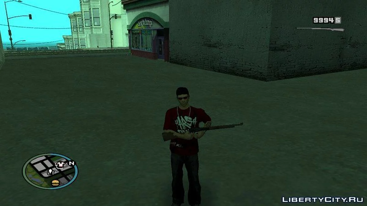 Смена оружия как в GTA 5 / GTA San Andreas