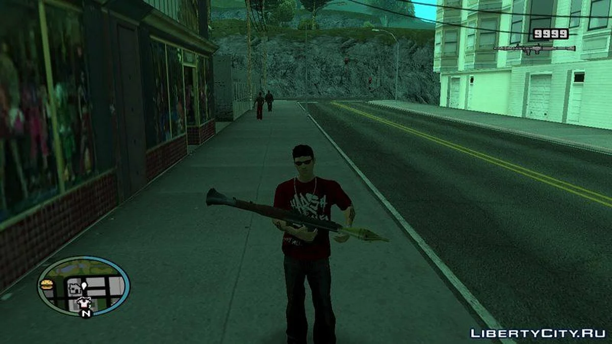 Смена оружия как в GTA 5 / GTA San Andreas