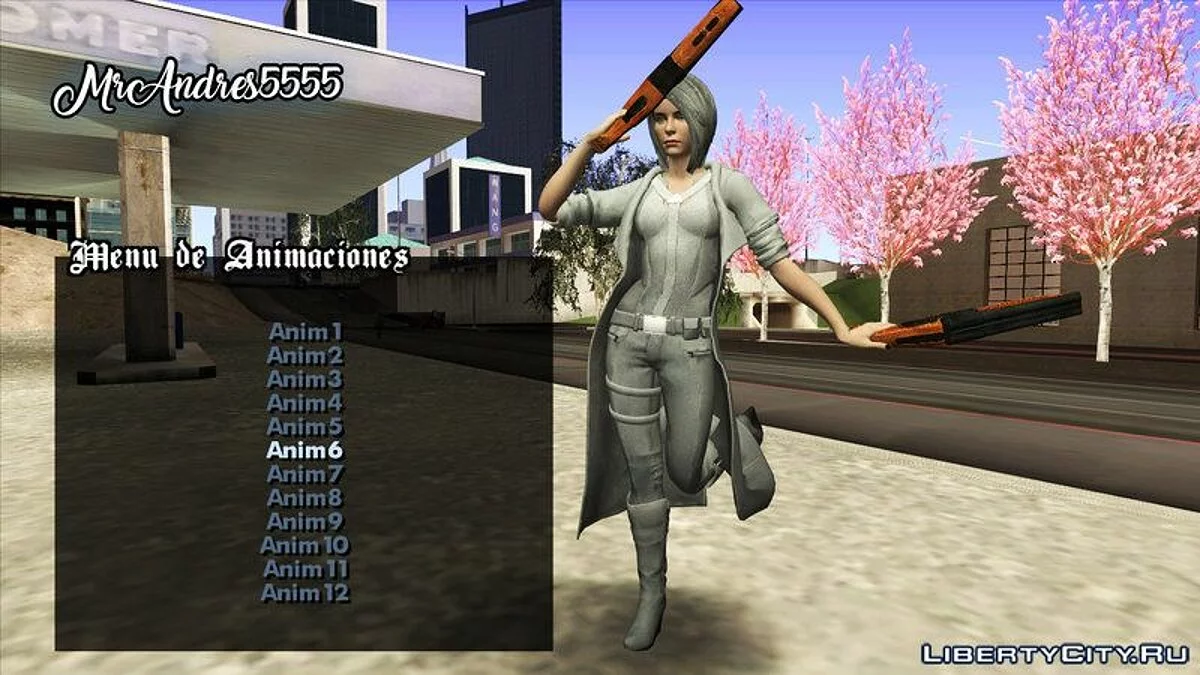 Новые статичные анимации / GTA San Andreas