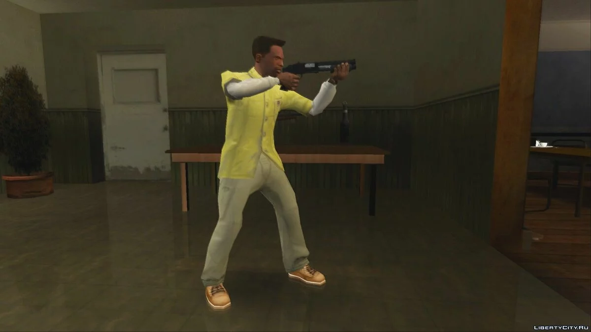 Новые анимации при использовании оружия V1.0 Alpha  / GTA San Andreas