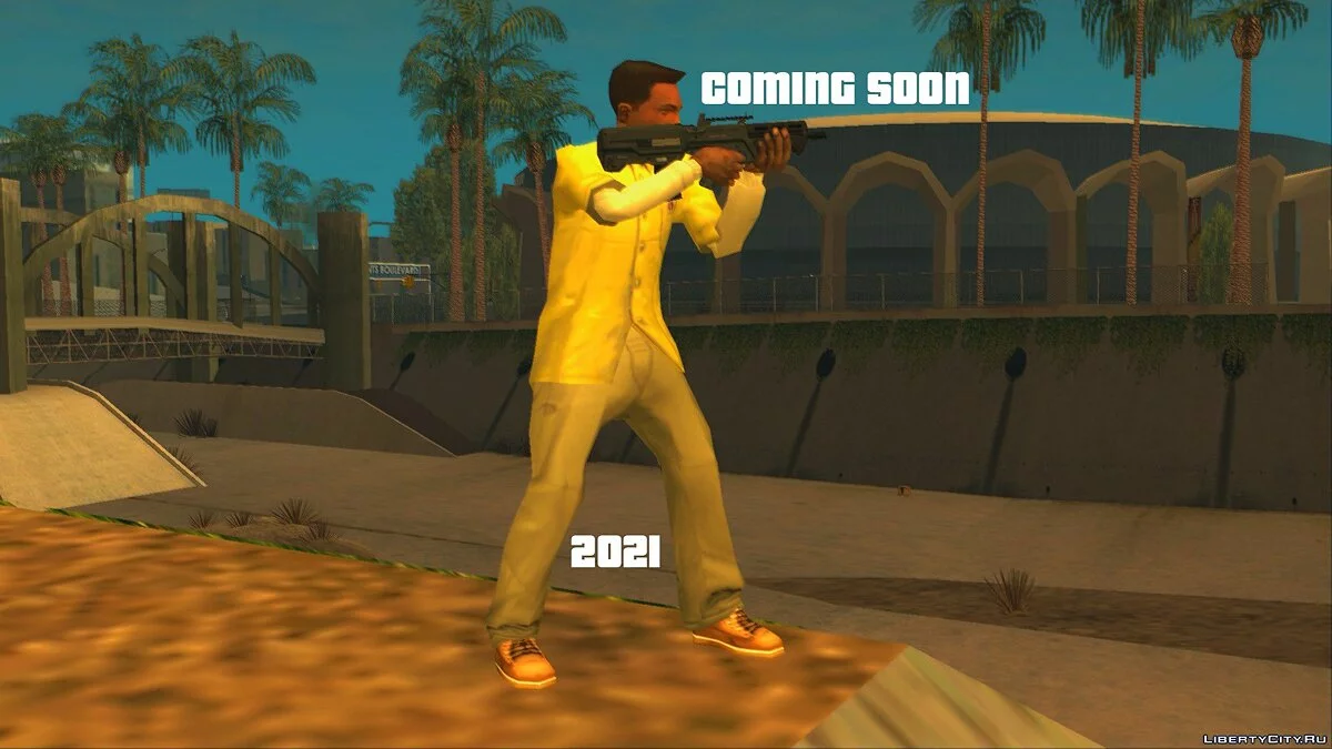 Новые анимации при использовании оружия V1.0 Alpha  / GTA San Andreas