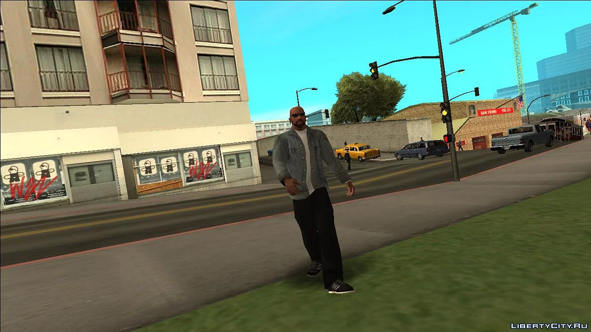 Анимация ходьбы пешком и в присяде из бета-версии / GTA San Andreas