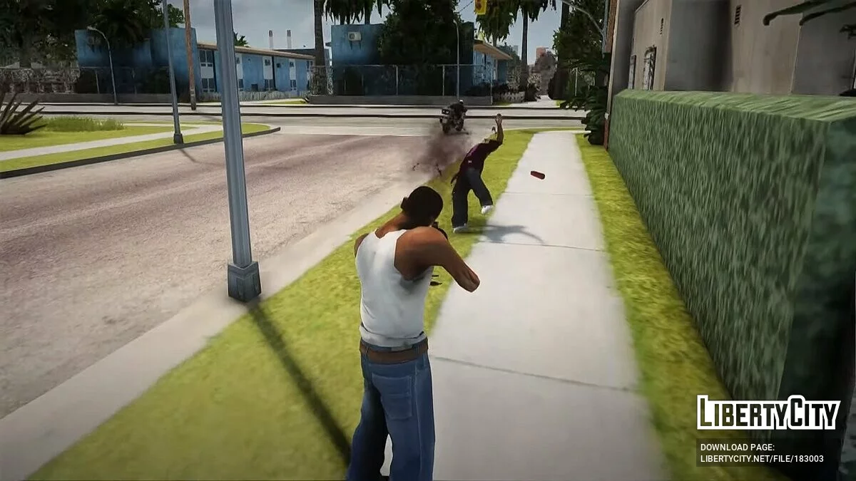 Анимации Франклина из GTA 5 / GTA San Andreas