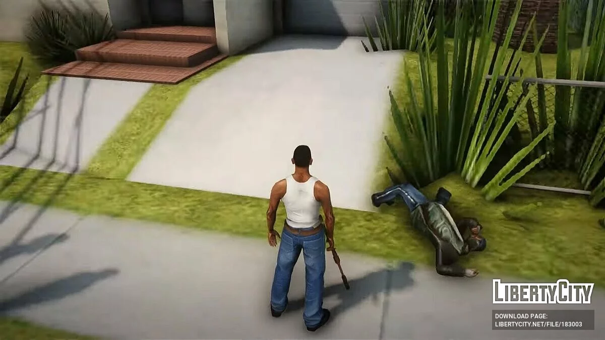 Анимации Франклина из GTA 5 / GTA San Andreas