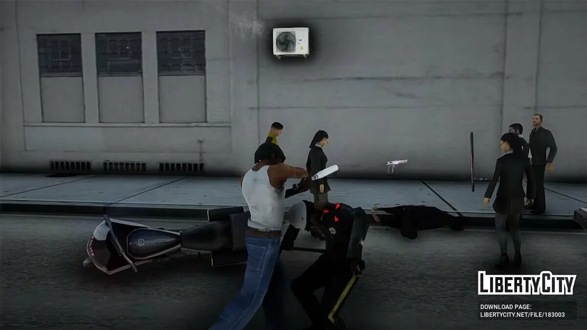 Анимации Франклина из GTA 5 / GTA San Andreas