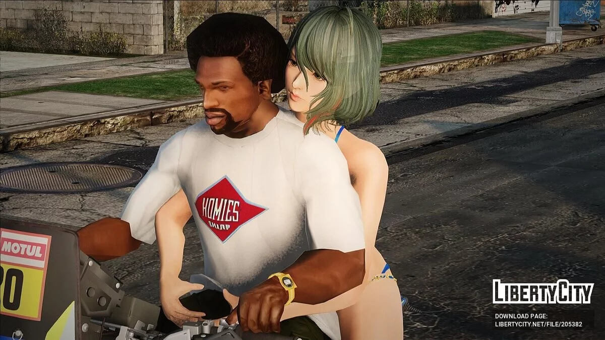 Новая анимация для байков / GTA San Andreas
