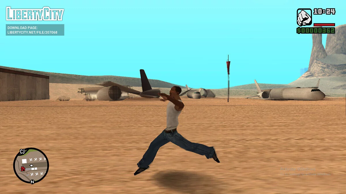 Анимации из GTA Купянск / GTA San Andreas