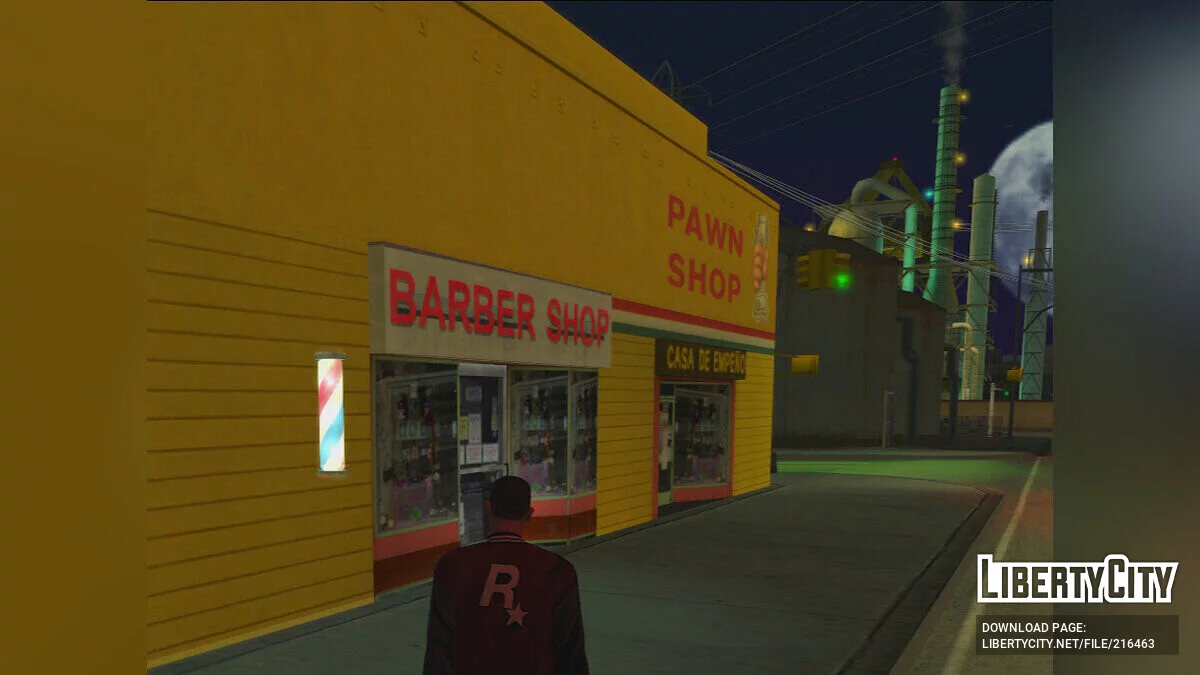 Animated Barber Poles (Обновлённый и исправленный) / GTA San Andreas