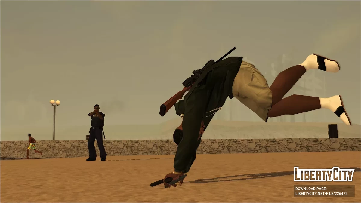 Пользовательские анимации для V Style Rolling / GTA San Andreas