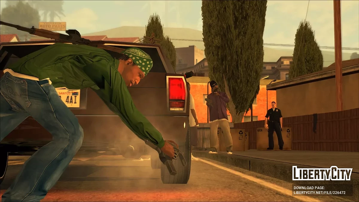 Пользовательские анимации для V Style Rolling / GTA San Andreas