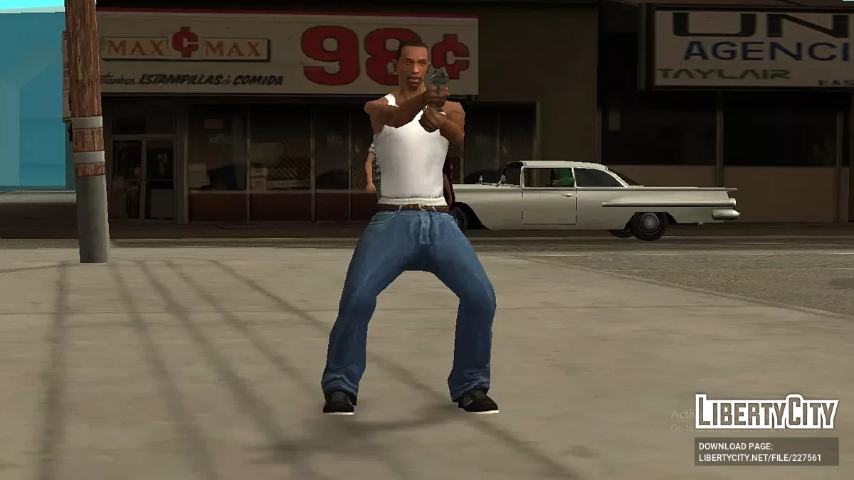 Пакет анимаций оружия для Vice City / GTA San Andreas