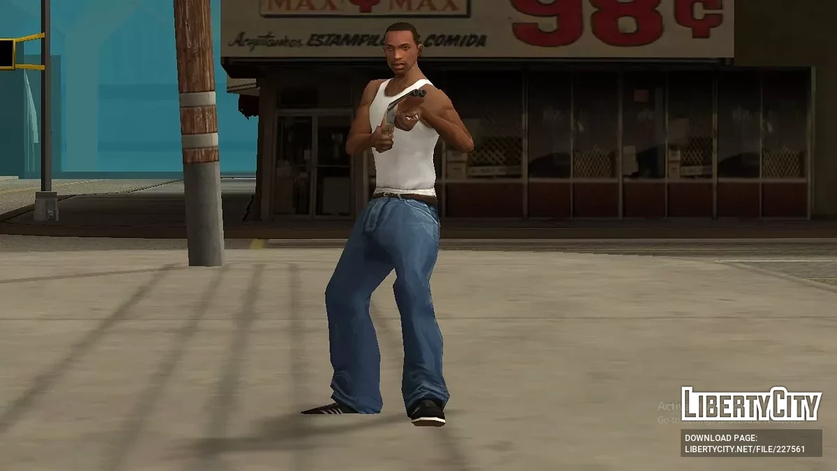 Пакет анимаций оружия для Vice City / GTA San Andreas