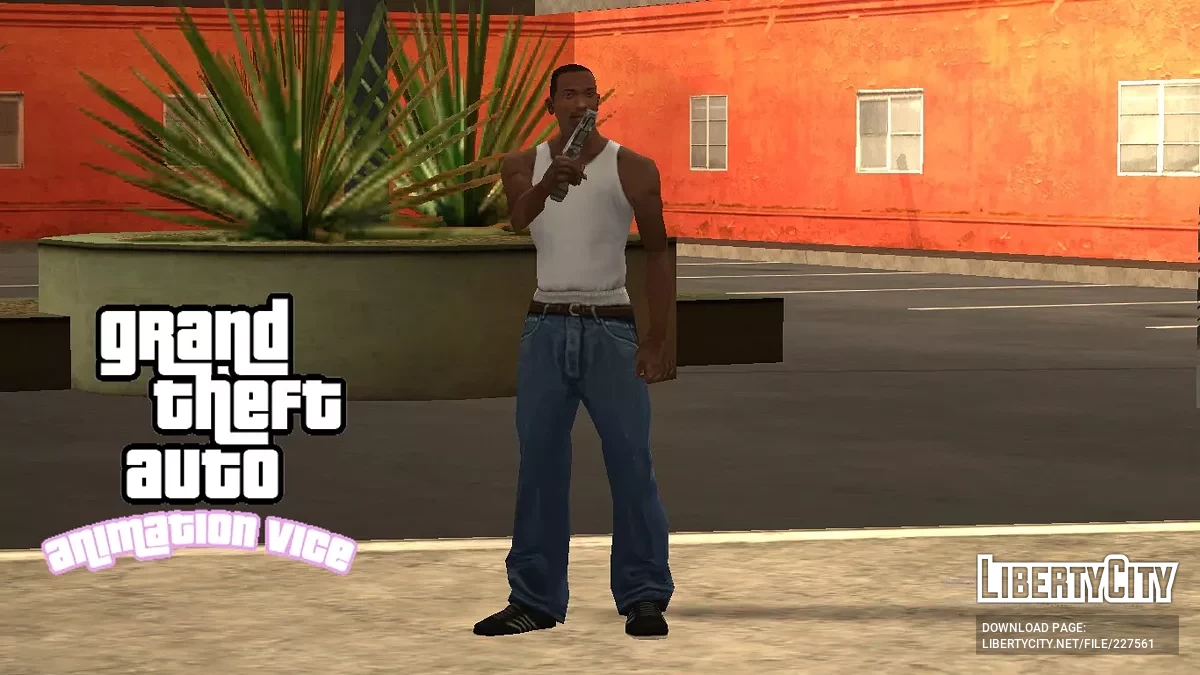 Пакет анимаций оружия для Vice City / GTA San Andreas