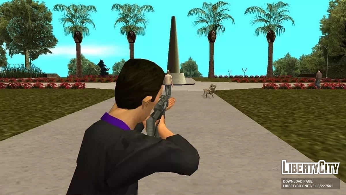 Пакет анимаций оружия для Vice City / GTA San Andreas