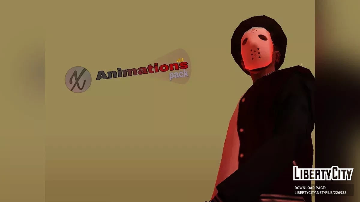 Пак анимаций X v3.4 / GTA San Andreas