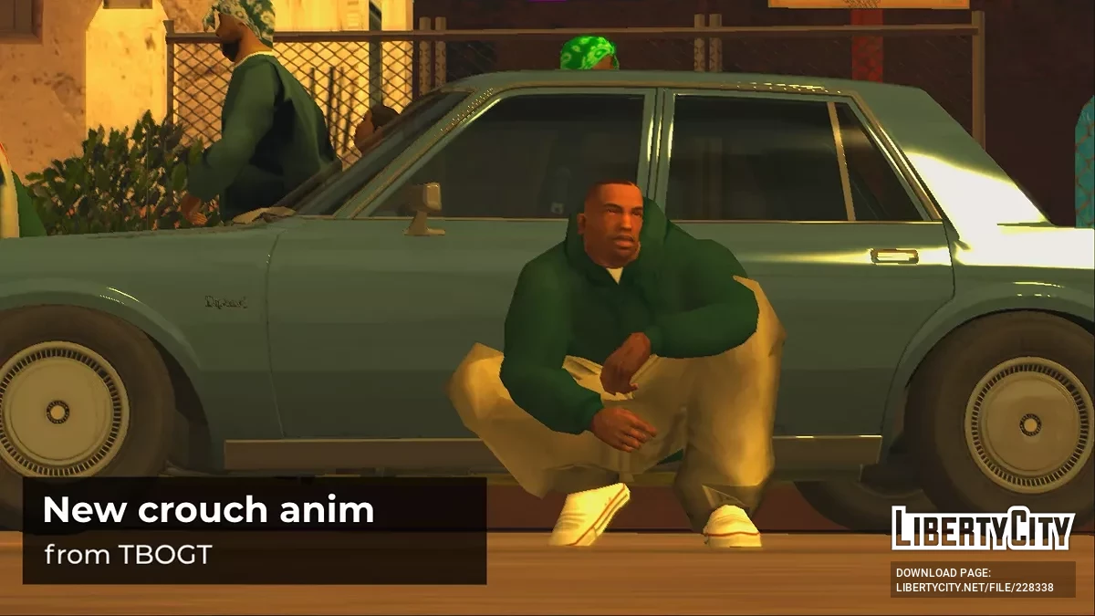 Улучшенные анимации / GTA San Andreas
