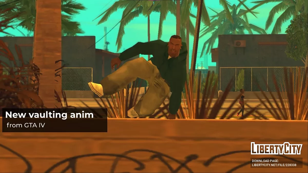 Улучшенные анимации / GTA San Andreas