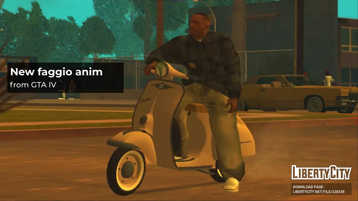 Улучшенные анимации / GTA San Andreas