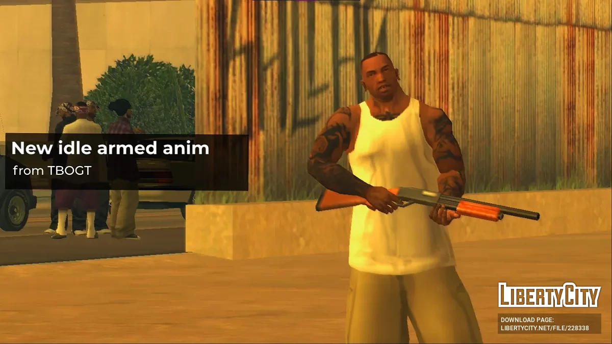 Улучшенные анимации / GTA San Andreas