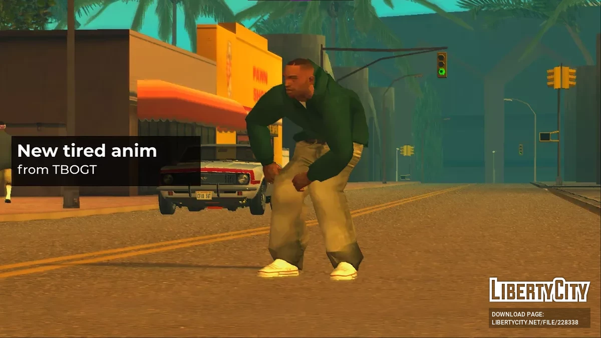 Улучшенные анимации / GTA San Andreas