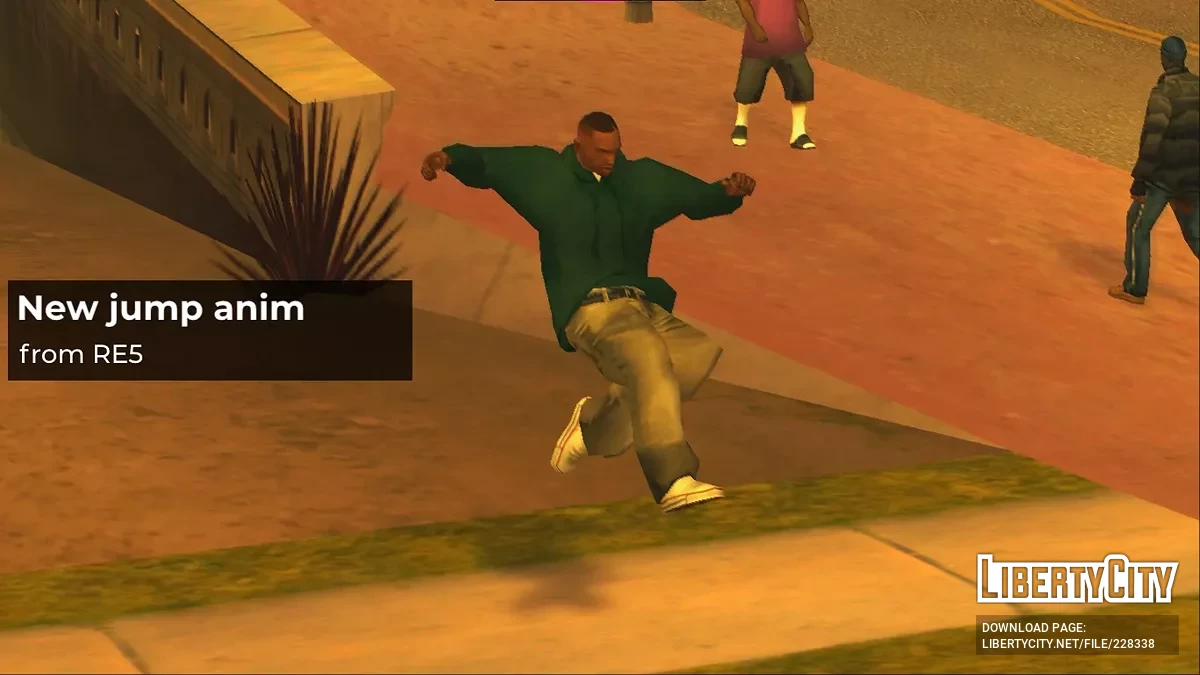 Улучшенные анимации / GTA San Andreas