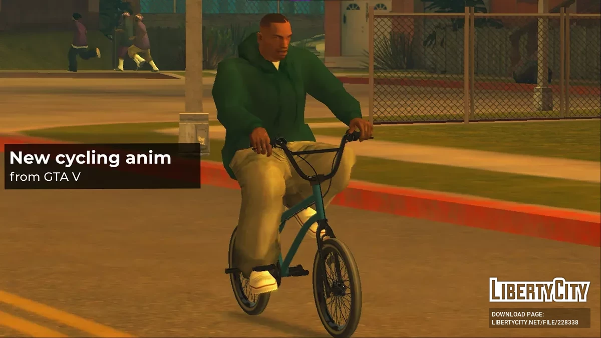 Улучшенные анимации / GTA San Andreas