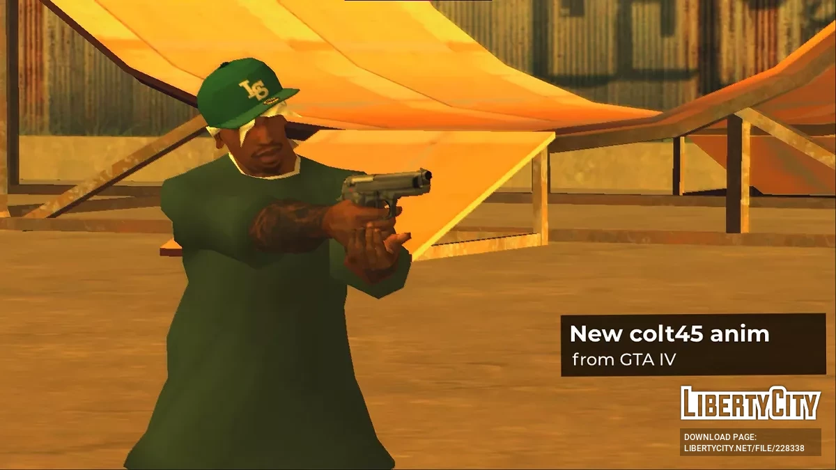 Улучшенные анимации / GTA San Andreas