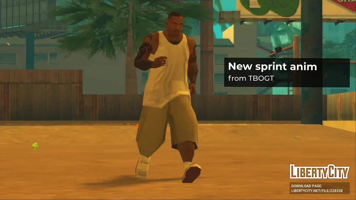 Улучшенные анимации / GTA San Andreas