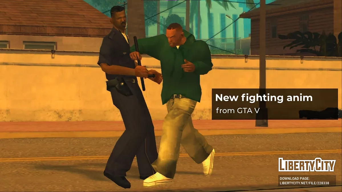 Улучшенные анимации / GTA San Andreas