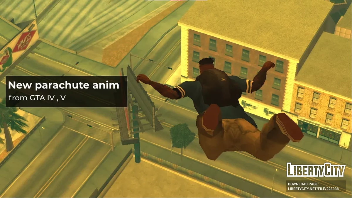 Улучшенные анимации / GTA San Andreas