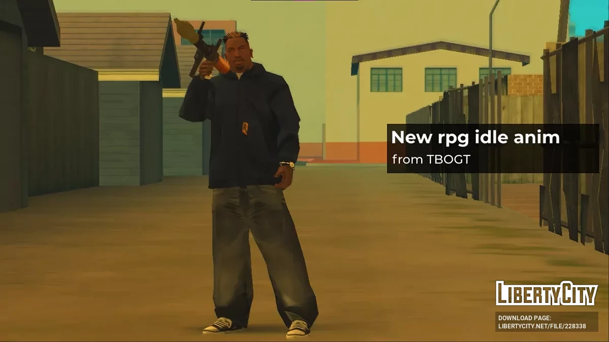 Улучшенные анимации / GTA San Andreas