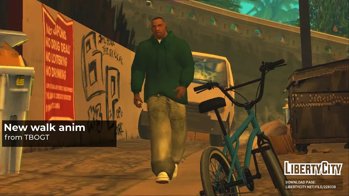 Улучшенные анимации / GTA San Andreas