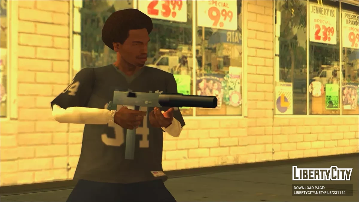 Анимации стрельбы с бедра / GTA San Andreas