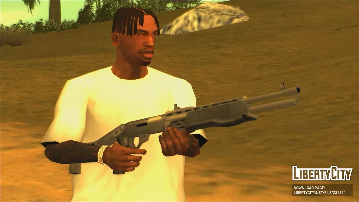 Анимации стрельбы с бедра / GTA San Andreas