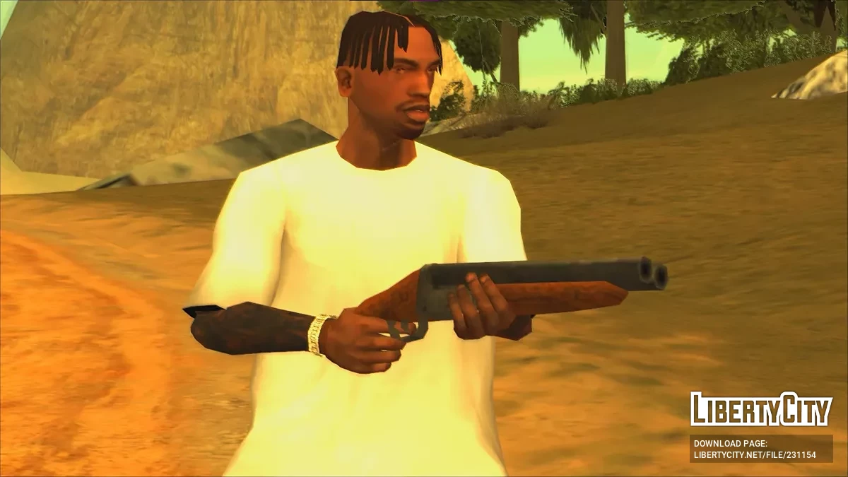 Анимации стрельбы с бедра / GTA San Andreas