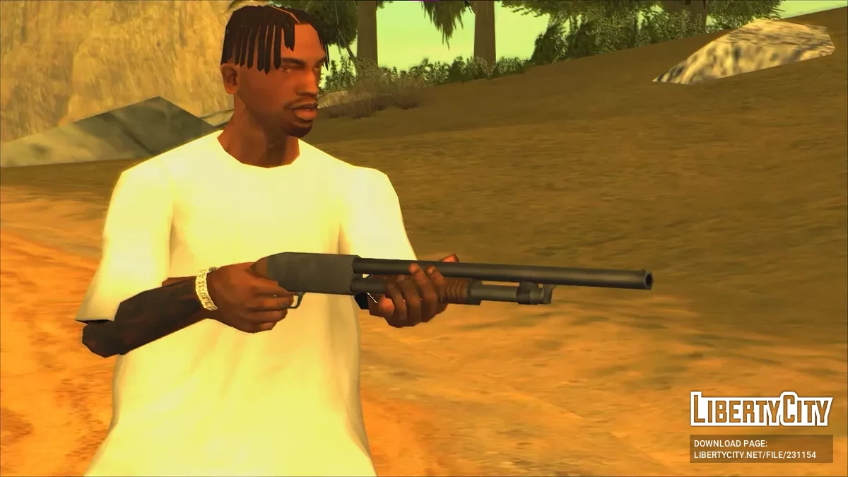 Анимации стрельбы с бедра / GTA San Andreas