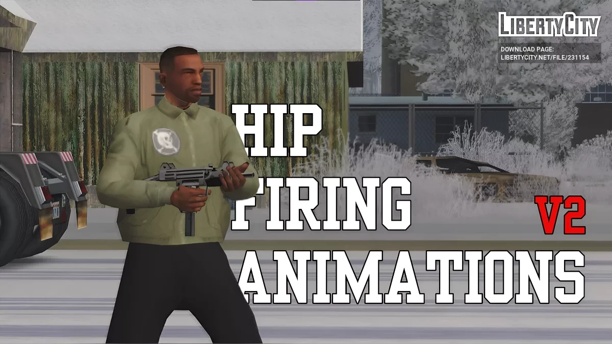Анимации стрельбы с бедра / GTA San Andreas