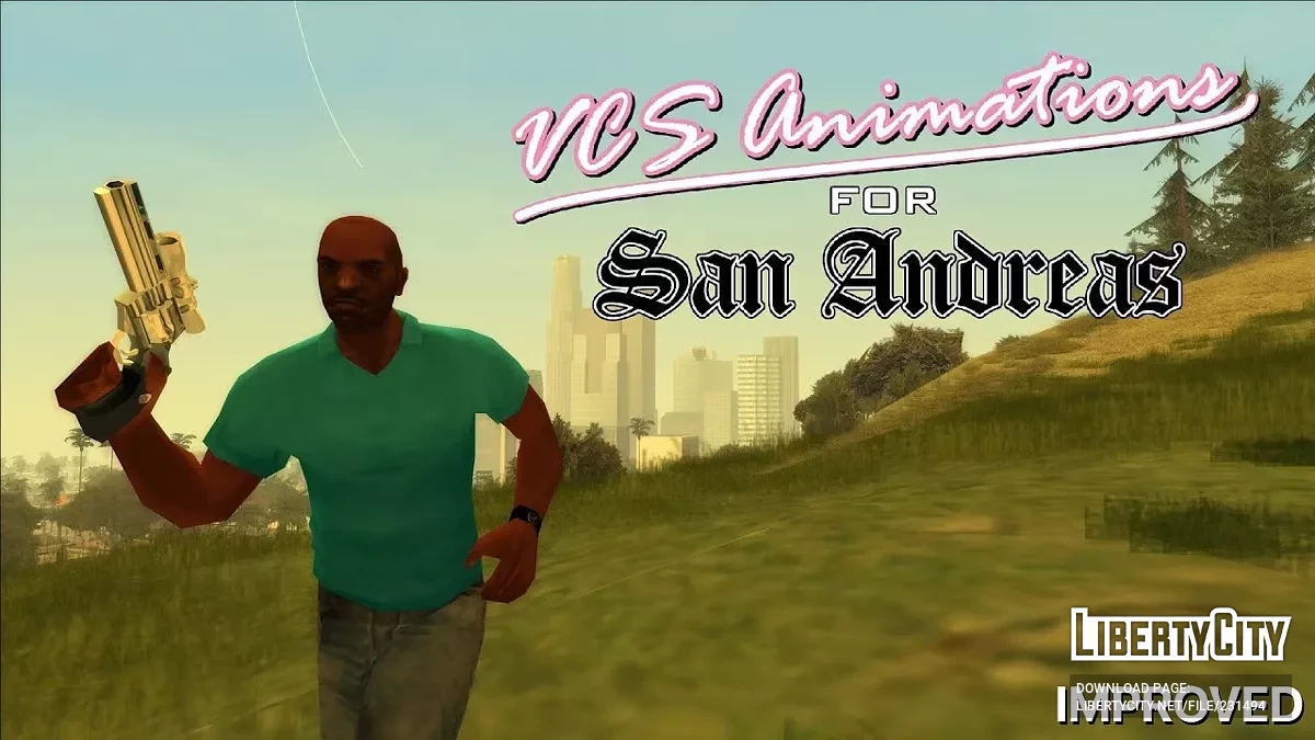 Анимации VCS (Улучшенные) / GTA San Andreas