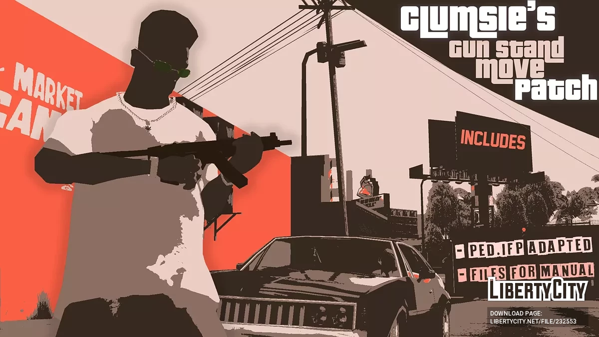 Clumsie's Gun Stand, Move Patch / GTA San Andreas
