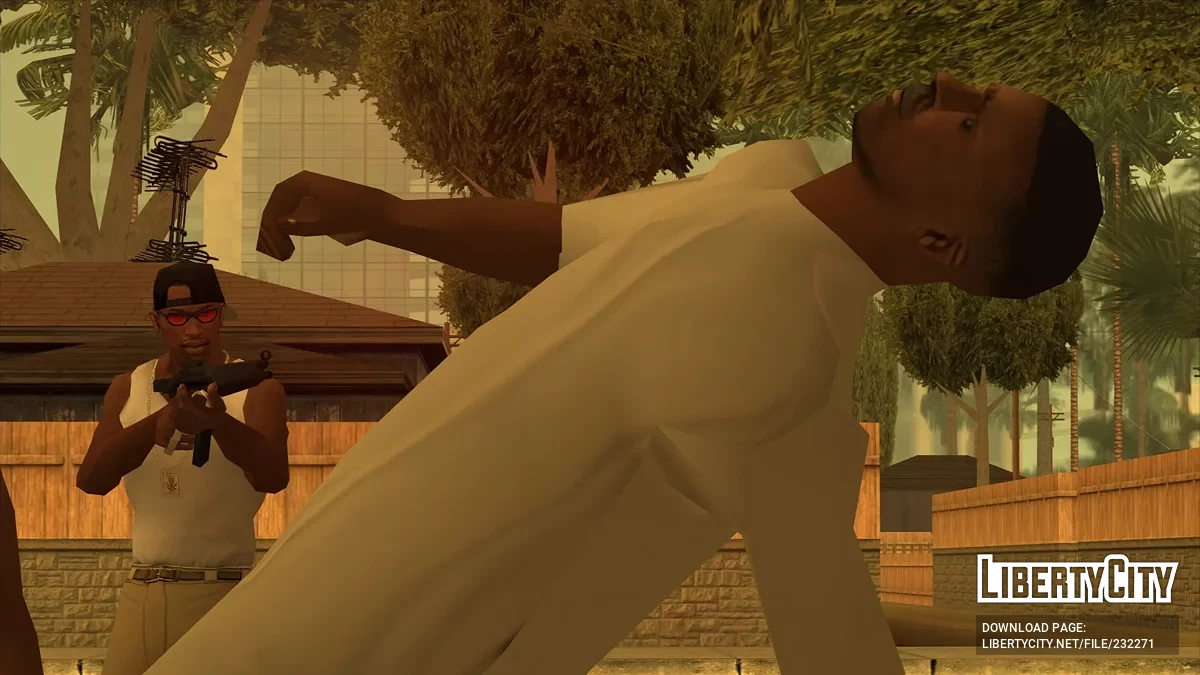 Анимации Смерти - Анимации в Стиле RE5 и RE6 / GTA San Andreas