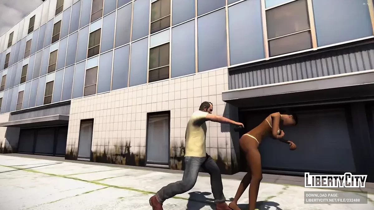 Анимации Тревора из GTA 5 / GTA San Andreas